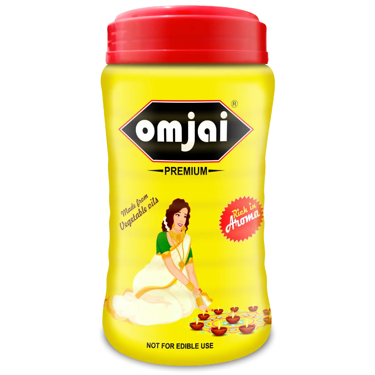 Omjai Pooja Ghee 900ml - Puja Ghee 1200 x 1200